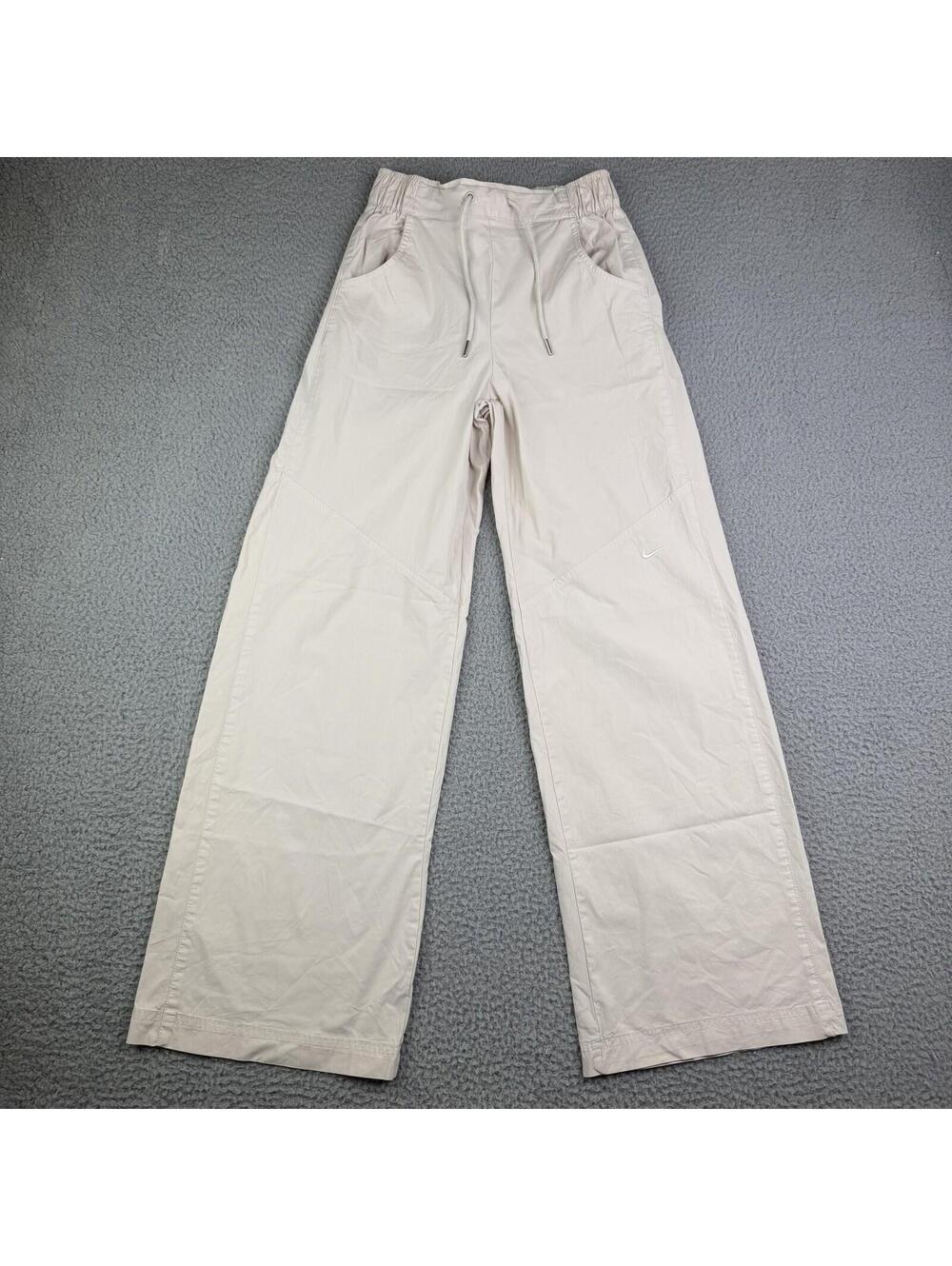 Nike Flare Leg High Rise Ivory Utility Softshell Repel Pants Women's XS (24x28)